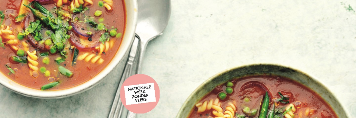 Nationale week zonder vlees vegetarische pasta recepten